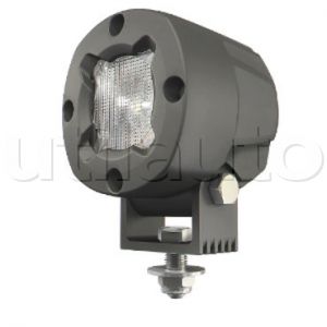 Phare de travail rond 1 Led - 12/48 volts - ø 80 x H 103 x Ep 84 mm - IP69K