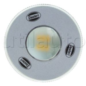 Plafonnier 1 Led - A encastrer - 10/30 Volts - ø 70 x Ep 33 mm