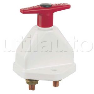 Coupe batterie unipolaire tension maxi 48 VDC - Commande manuelle- Marine 