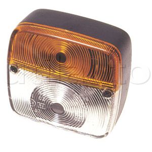 Feu de position avant + clignotant - 12 Volts - 108 x 106,5 mm 