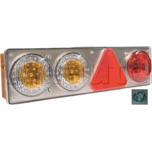 Feu arrière combiné pour remorque à Leds - 24 Volts - L 465 x l 130 x Ep 84 mm - IP67