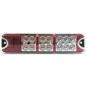 Feu arrière compact à Leds - 9/33 Volts - 191 x 50 x 28 mm