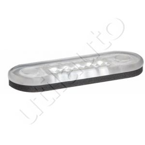 Plafonnier 3 Leds - A poser - 12/24 Volts - 84 x 29 x Ep 7,5 mm - IP65