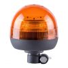 Gyrophare effet flash à Leds sur tige flexible courte - 12/24 Volts - IP56