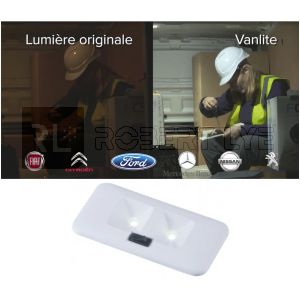 Plafonniers 2 Leds  compatibles VU 1ère monte