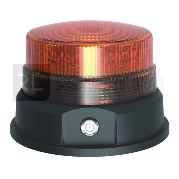 Rampe lumineuse extra plate multi-effets - à Leds orange - 10/30 Volts -  IP67 - Robert-Lye