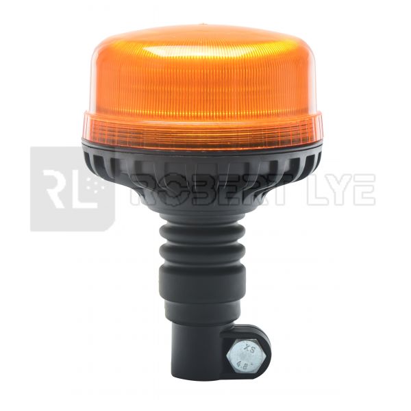 Gyrophare led 12/24v r65 tige flexible