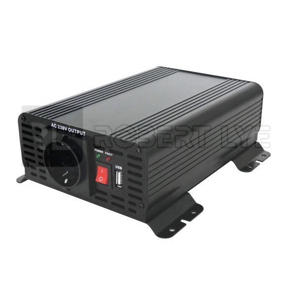 Elévateurs/convertisseurs de tension 24V à 230 Volts 300/600W PUR SINUS