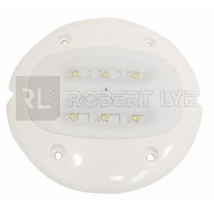 Plafonnier 12 Leds - A encastrer - 12 Volts - ø 69 x Ep 23,5 mm