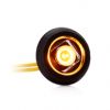 Feu de position latérale Orange rond  1 Led - 12/36 Volts - IP68