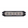 Feu de pénétration Orange 6 Leds - 12/24 Volts - IP69K