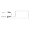 Faisceau principal pour branchement feux latéraux pour Mitsubishi Fuso