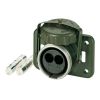 Connecteurs 2 pôles spécification OTAN militaire - 24 Volts