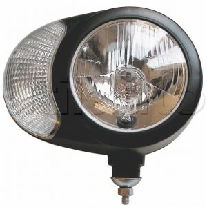 Projecteur longue portée 12 Leds avec feu de position - 9/36 volts - ø 180  mm - IP68 - Robert-Lye