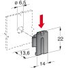 Support à clipser pour porte-fusibles MINI, MEGA, MAXICOMPACT, M8COMPACT et connecteurs de puissance