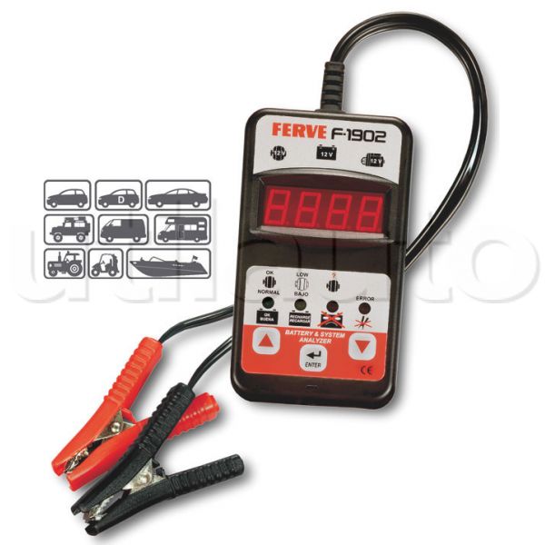 Testeur professionnel de batterie, alternateur et circuit de démarrage -  Robert-Lye