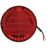 Feu compact à Leds extra plat - 10/30 Volts - ø 148 x Ep 16 mm - IP67